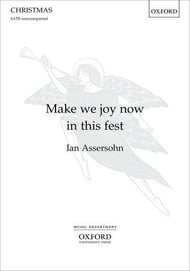 Make We Joy Now in This Fest SATB choral sheet music cover Thumbnail